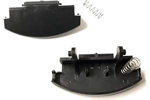 D.I.K ONLINESHOP 1 Stück Mittelarmlehne Öffner Reparatursatz Schwarz DIK143