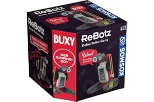 Kosmos 601867 ReBotz - Buxy der Jumping-Bot, Mini-Roboter zum Bauen, Spielen und Sammeln für eine Robo-Gang, Roboter-Spielzeug, Experimentier-Set für Kinder ab 8-12 Jahre