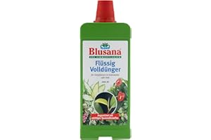 Blusana Flüssig Volldünger für Hydroponik, Hydrokultur und Pflanzen in Erde (1000 ml, 1)