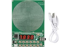Schumann Frequenz Generator 7.83Hz einstellbar 0.1Hz bis 100000 Hz mit Display, USB-Anschluss Schumann-Resonanz Generator Naturresonanz für Raumharmonie Tragbar für Zuhause, Weihnachtsgeschenk Büro