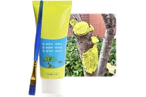 EVELOVEU Plant Wound Repair Paste with Brush – Quick-Healing Pruning Sealant for Trees & Shrubs. Protect Cuts, Grafts & Damaged Bark. Fruit Tree Grease & Effective Wound Care for Healthy Growth