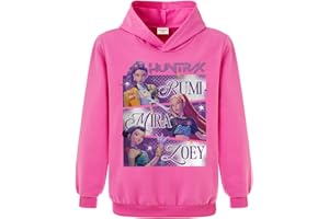 Minhuaha Hoodie Kids Cotton Hunters Girls Cartoon Hooded Pullover
