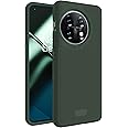 TUDIA DualShield Grip Designed for OnePlus 11 Case 5G (2023), [MergeGrip] Dual Layer Shockproof Slim Military Grade Non-Slip Tough Heavy Duty Protective Phone Case Cover (Pine Green)