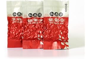 GOARTEA 30Pcs 8g Top Grade Tieguanyin Tie Guan Yin Oolong Tea - Iron Goddess Fujian Anxi High Mountain Chinese Oolong Tea