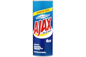 Ajax 5361 All Purpose Cleaner, 21 oz, Plastic Container, White, Solid Powder, Floral, 1.31 Pound (Pack of 1)
