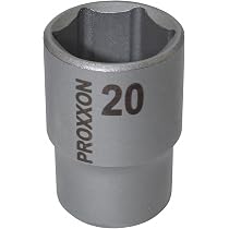 PROXXON Steckschlüsseleinsatz 9mm – Für 1/2" Antrieb, Aus Legiertem Stahl