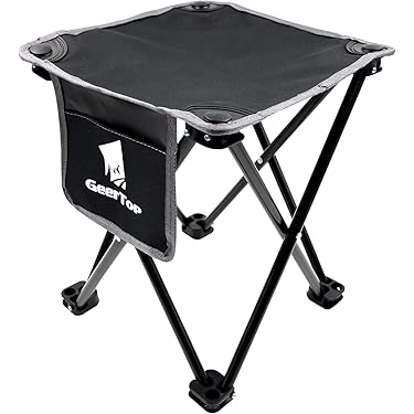 Sgabello Pieghevole Da Campeggio VERDELOOK - Leggero, Pratico E Compatto - Foto 5