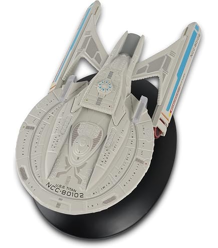 Maquette Vaisseau Spatial Star Trek - B'omar Patrol Starship - Collection N°151 - Pour Fans Et Collectionneurs