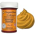 Sugarflair Food Colouring Paste Egyptian Orange, Concentrated Spectral Food Colouring for Buttercream, Sugar Paste, Royal Icing, Cake Mixes, Macarons and More! - 25g
