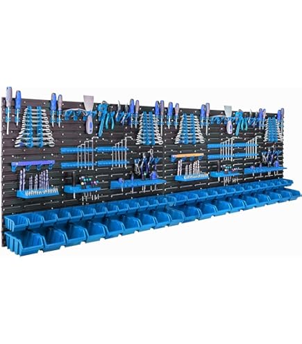 Botle Tool Wall 230 X 78 Cm Workshop Shelf Tool Holder - View #2