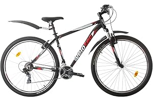 ‎MULTIBRAND DISTRIBUTION Multibrand PRO 26/27,5/29 Zoll Aluminium-Mountainbike, V-Bremse, Unisex, geeignet für Körpergrößen von 155–190 cm