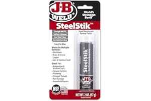 J-B WELD J-B SteelStik Mastic époxy renforcé
