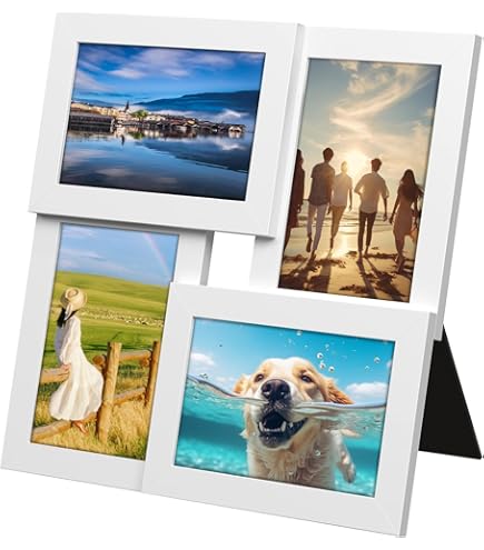 Cornice Per 3 Foto DALABA Argento - Foto 4