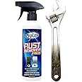 Ozxiee Rust Remover Spray (450 ml) for Home & Auto Maintenance, Rust Remover, Loosens Stuck & Rust Parts, Removes Stain & Sticky Residue, Descaling