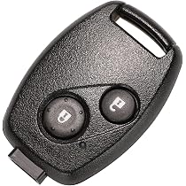 Cover Chiavi In Silicone Per Telecomando Honda – 3 Tasti, Nera, Compatibile Con Civic, CR-V, Jazz, Accord E Altri