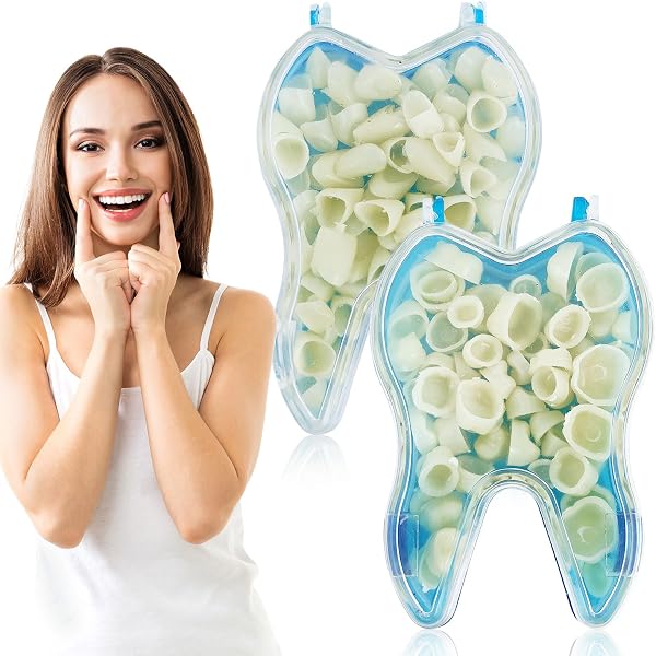 Fausses Dents En Résine Synthétique - Lot De 4 Ensembles (112 Dents) - Teinte A2 - Pour Cosplay, Halloween, Démonstrations