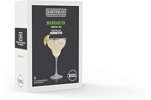 BARTESIAN Margarita 55418 Lot de 8 capsules à cocktail pour