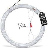 Nylon cable guide 10 m x 3 mm | Thin and Flexible Electric Cable Grommets | Flexible and thin, ideal for narrow corrugated pi