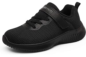 DREAM PAIRS Zapatillas Deportivas Sin Cordones para Niños Running Correr Antideslizantes Tranpirables Ligero con Suela de EVA