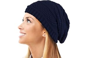 TOSKATOK® Mesdames, Doux, empoté Bonnet Beanie tricoté