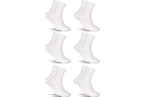 POPYS 6 Paires Chaussettes homme - chaussettes femme - chaussettes sport homme - chaussettes sport femme