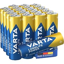 VARTA Longlife Alkaline Batterien – 24 Stück Micro AAA, Hohe Energie & Langlebig, Made In Germany