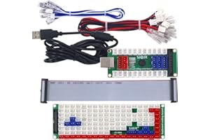 SJ@JX Development Keyboard Encoder Board Game Controller DIY LED Keyboard Development Board Media Music USB Encoder 88 Keys Arcade DIY Kit