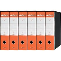 Raccoglitore A Leva Esselte Oxford G85 Dorso 8 Cm Protocollo Blu 35x29,5 Cm (conf. 6 - View #11