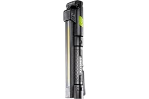 UNI-LITE Unilite IL-425R USB Rechargeable High Grade LED Slimline Folding Inspection Light | 425 Lumen | Additional Rear & Top Torch | Strong Magnetic Base | Type C Fast Charge