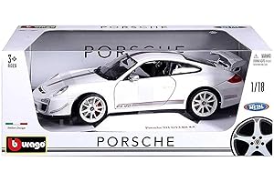 Bburago 18-11036 - Porsche 911 GT3 RS 4.0 Modellino, Scala 1:18, Colori Assortiti