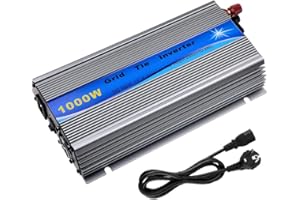 Y&H 1000 W Inversor de red DC15-28V a AC220V Inversor de rejilla solar de para paneles solares de 12V