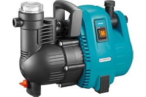 Gardena Pompa da giardino Comfort 4000/5: Pompa per irrigazione da 4000 l/h, filtro integrato, silenziosa, potente (1732-20)