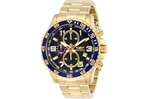 Invicta Specialty - Orologio da uomo in acciaio inossidabile con movimento al quarzo - 45 mm