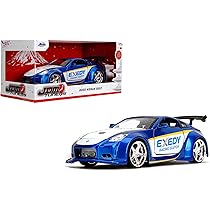 Nissan 350Z 1:24 ミニカー Z33 Jada Toys製 Jada Toys JDM Tuners 1:24 Scale Die-Cast 2003 Nissan 350Z Exedy