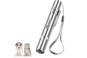 JARUFEE Cat Toys for Indoor Cats Adults, Interactive Toy for Cats and Dogs, Cat Toy With Led, Intelligent Electric Kitten Toys for Training Chasing Practice, USB charging