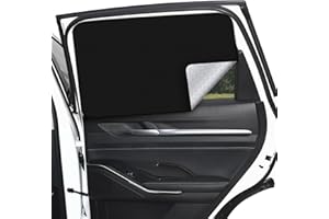 ‎ZATOOTO ZATOOTO Sonnenschutz Baby, Auto Fenster Sonnenschutz Magnetisch, Universal Fit, Mehr Magnete (Rückseite 2PCS)