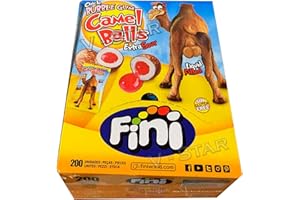 FINI CHICLE Camels Ball Liquid Filled Bubblegum Retro Sweets & Candy (200) - VSTAR