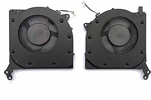 BestParts Genuine CPU+GPU Cooling Fan Replacement for Lenovo Legion 5 (15″, 05, 2020), P/N: 5F10S13917 5F10S13914, for Legion 5-15IMH05H (Type: 81Y6)