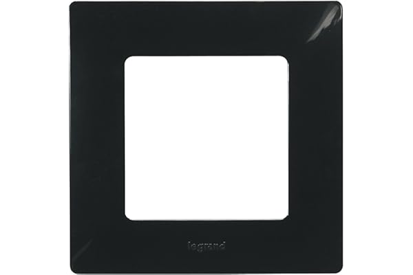 Legrand LEG96701 Plaque Onyx 1 poste Niloe