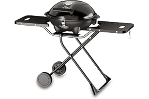 SUNTEC WELLNESS Barbecue elettrico SUNTEC | utilizzo all’esterno, autonomo o da tavolo | per balcone, terrazza, giardino e campeggio | max. 2400 watt | telaio mobile