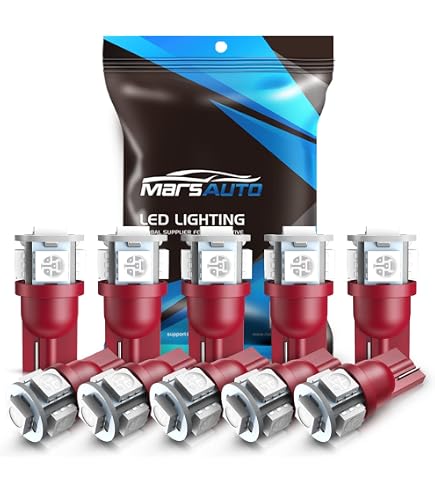Qasim 6-Pack 44mm (1.73in) Festoon LED Bulbs - 561, 562, 567, 211-2 Replacement, 12V White For Car Dome, Map, License Plate Lights - View #4
