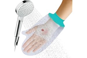 NANGILO Waterproof Hand Protector For Showering, Waterproof Finger Protector, Plaster Cast Waterproof Cover Arm, Reusable Waterproof Cast Cover Arm for Wound Care, Surgery Recovery & Injury Protection
