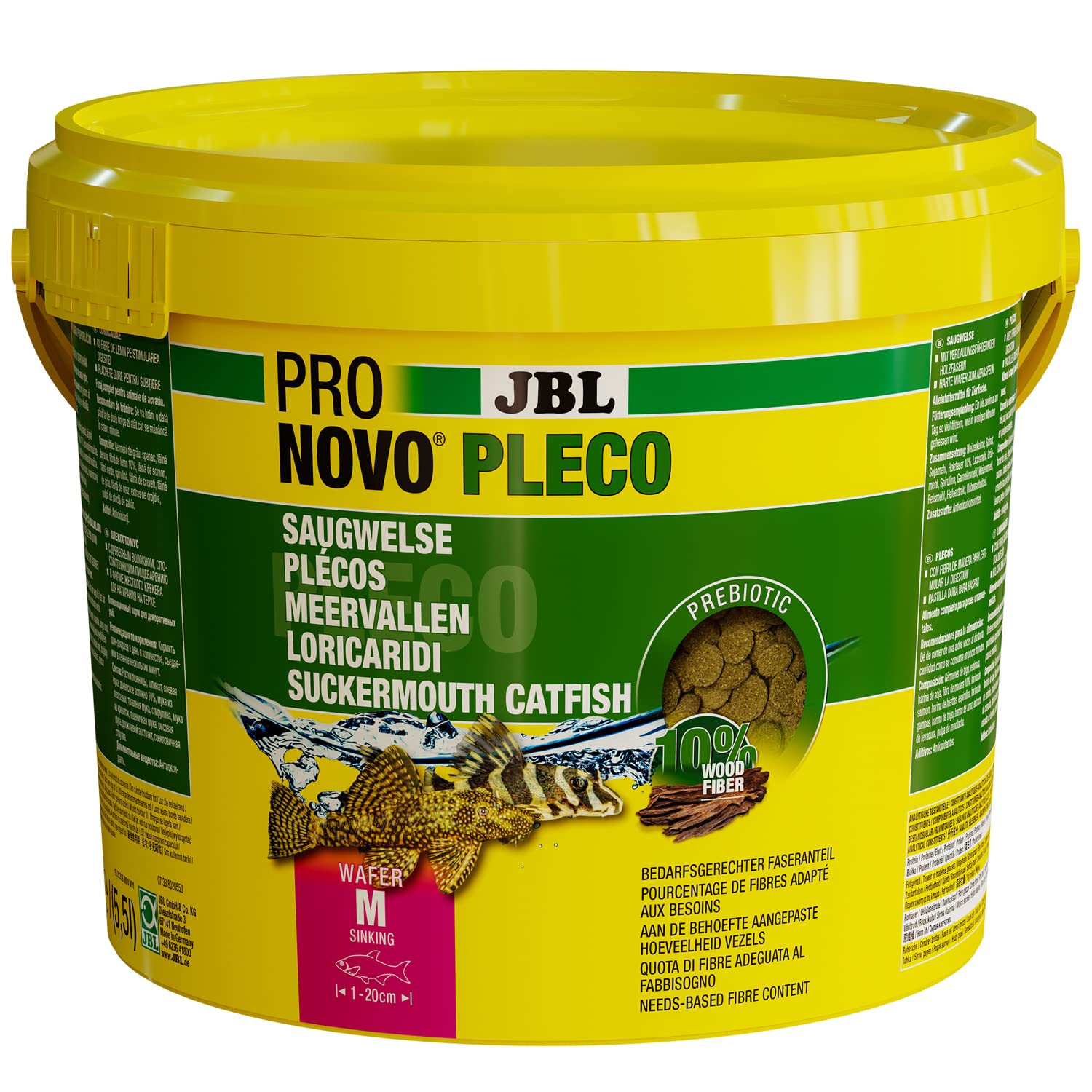 JBL Pronovo Pleco Wafer M 5,5L