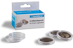LEUCHTTURM kapsułki na monety średnica wewnętrzna 32,5 mm