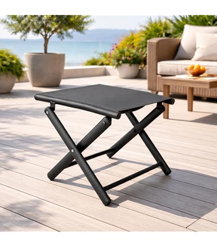Garden Impressions Lincoln Voetenbank Black | De Boet