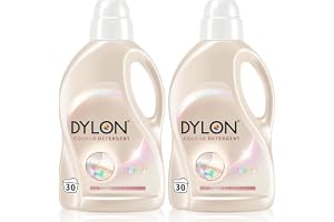 Dylon Light and White Detergent (30 WL), Liquid Laundry Detergent for all light-coloured and white clothes, Washing Detergent