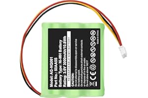 ASUNCELL 50AA5S Batterie pour haut-parleur TonieBox TonieBox Soundbox 3000 mAh compatible avec les batteries de rechange Toniebox (3,0 Ah, 3,6 V, NiMH)