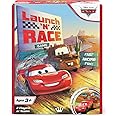 Funko Games Disney Pixar Cars Launch 'N' Race Game | Ages 3+ | 2 or Teams| 15 Minutes Playing Time | Board Game | Family Games for Kids, Children, Toddlers and Adults