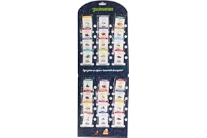 Regina di Fiori - Calendario dell'Avvento da Appendere, Tè e Tisane in Deliziosi Gusti Assortiti - 24 Filtri