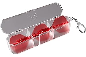 Target Darts K Flex Flights Storage Case | Stores Set of 3 Kflex Flight and Shaft System | K-Flex Holder, K Case, Dart Accessories